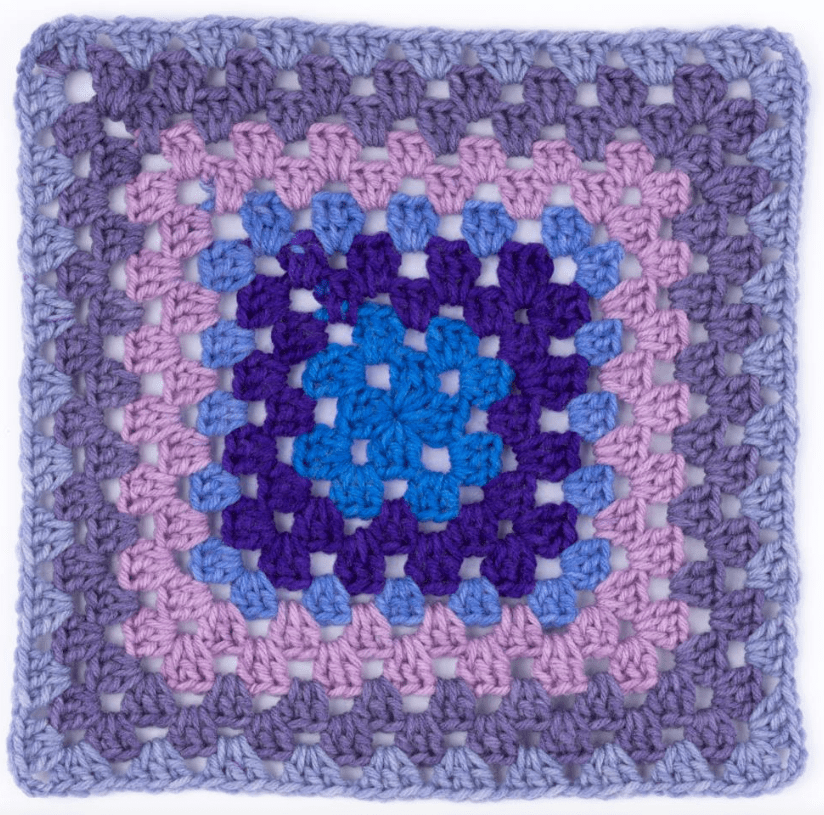 Red Heart All In One Granny Square Grande Yarn Sold As A Pack Of 3