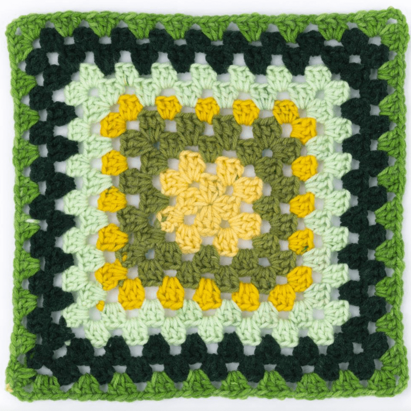 Red Heart All In One Granny Square Grande Yarn Sold As A Pack Of 3