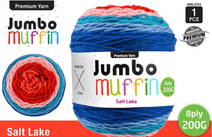 Yatsal Jumbo Muffin Cake Yarn 8Ply 200g