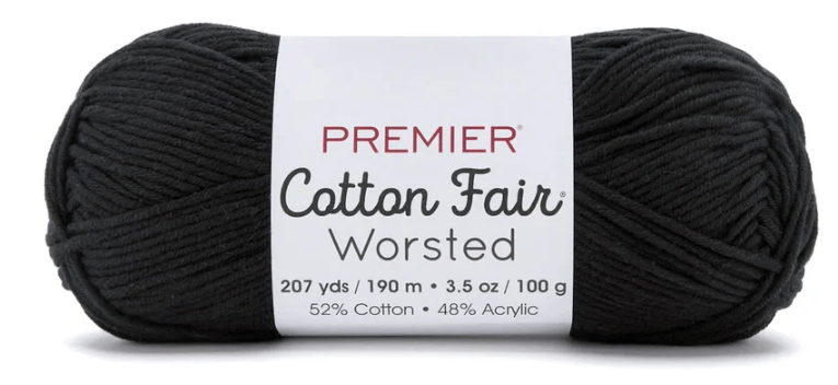 Premier Cotton Fair Worsted Sold As a 3 Pack