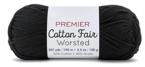 Premier Cotton Fair Worsted Sold As a 3 Pack