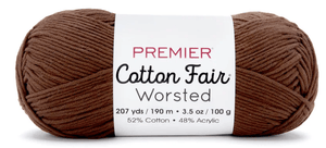 Premier Cotton Fair Worsted Sold As a 3 Pack