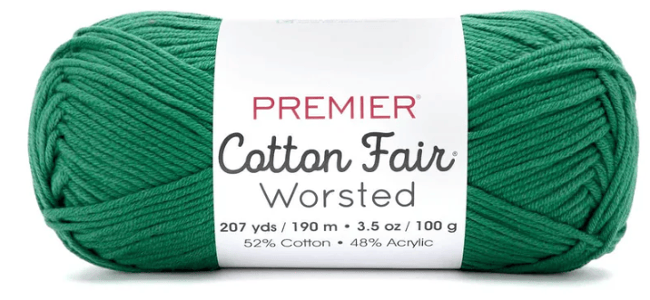 Premier Cotton Fair Worsted Sold As a 3 Pack