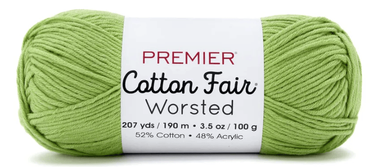 Premier Cotton Fair Worsted Sold As a 3 Pack