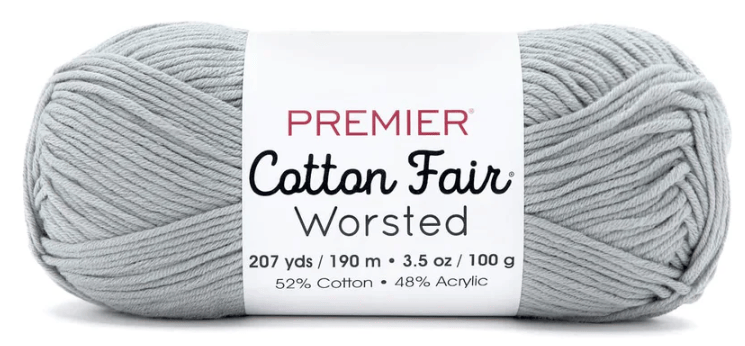 Premier Cotton Fair Worsted Sold As a 3 Pack