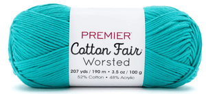 Premier Cotton Fair Worsted Sold As a 3 Pack