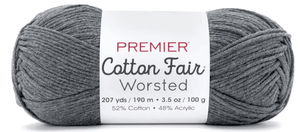 Premier Cotton Fair Worsted Sold As a 3 Pack