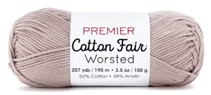 Premier Cotton Fair Worsted Sold As a 3 Pack