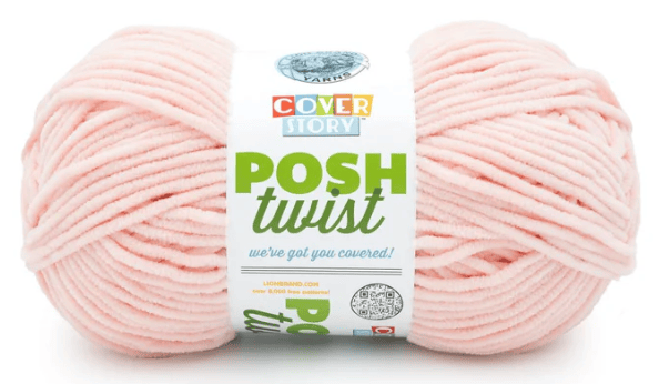 Lion Brand Cover Story Posh Twist Yarn Sold As a 2 Pack