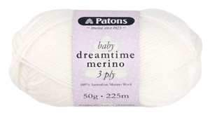 Patons Baby Dreamtime Merino 3 ply