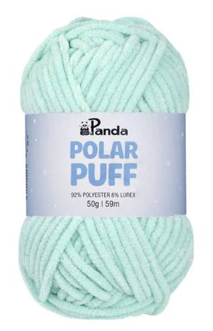 Panda Polar Puff Polyester Lurex