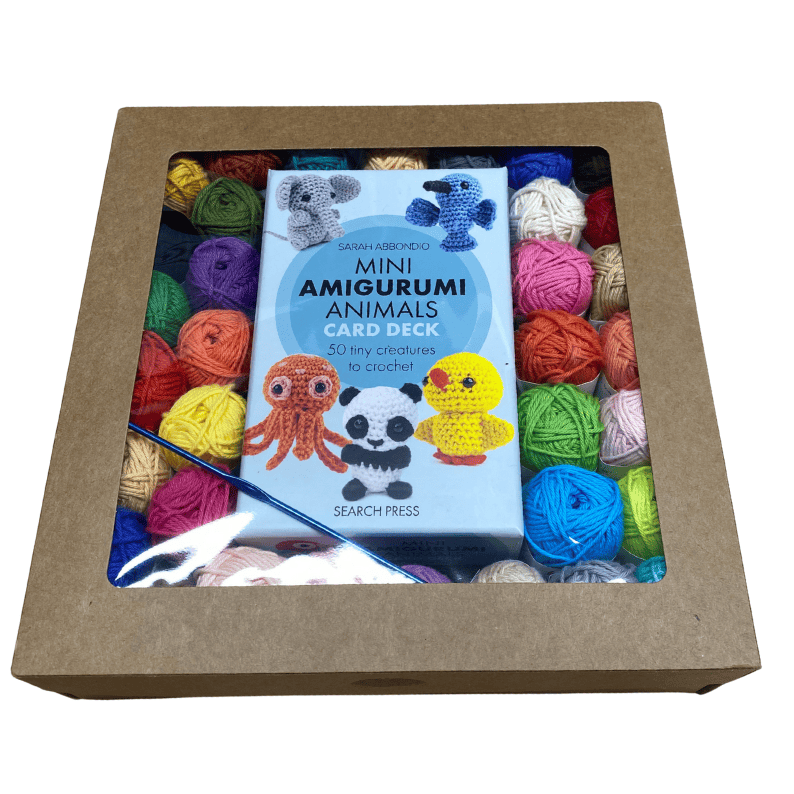 Mini Amigurumi Animals Crochet Kit
