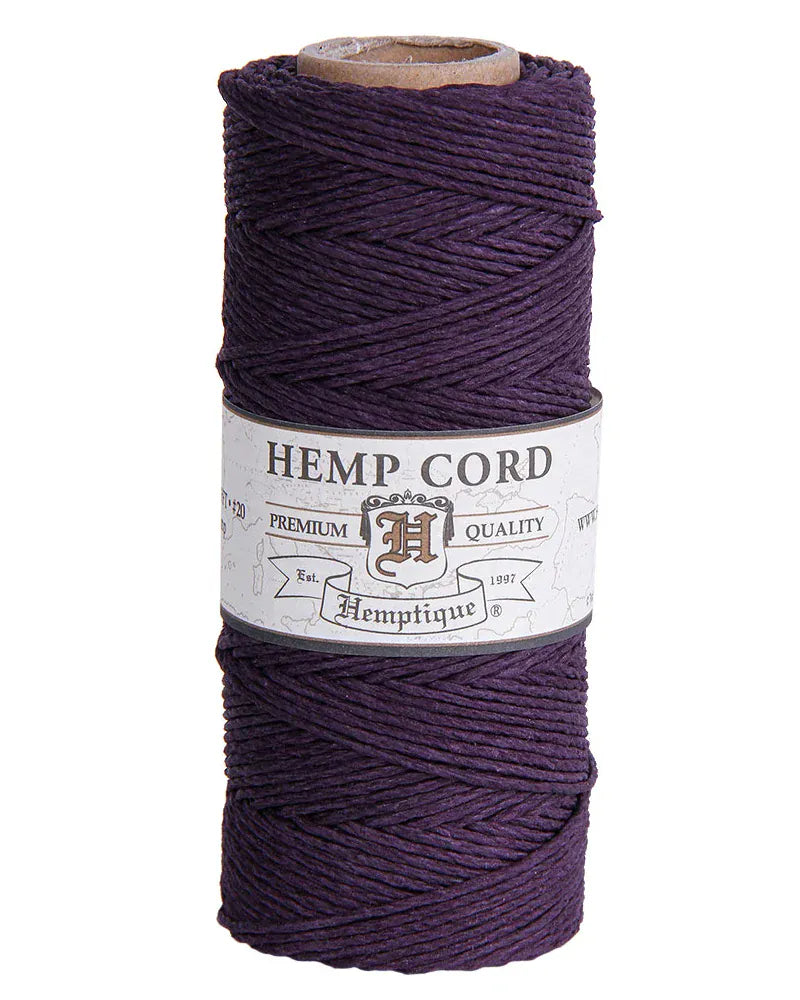 Hemptique Hemp Cord Spool #20 approx 62.5m 50g 1mm