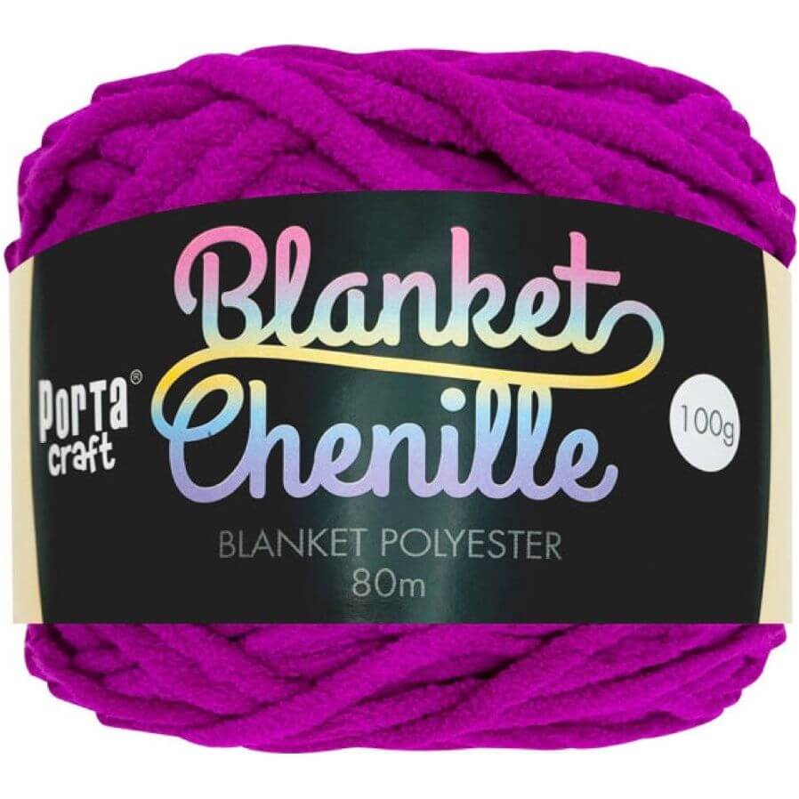 Portacraft Blanket Chenille Yarn 100g