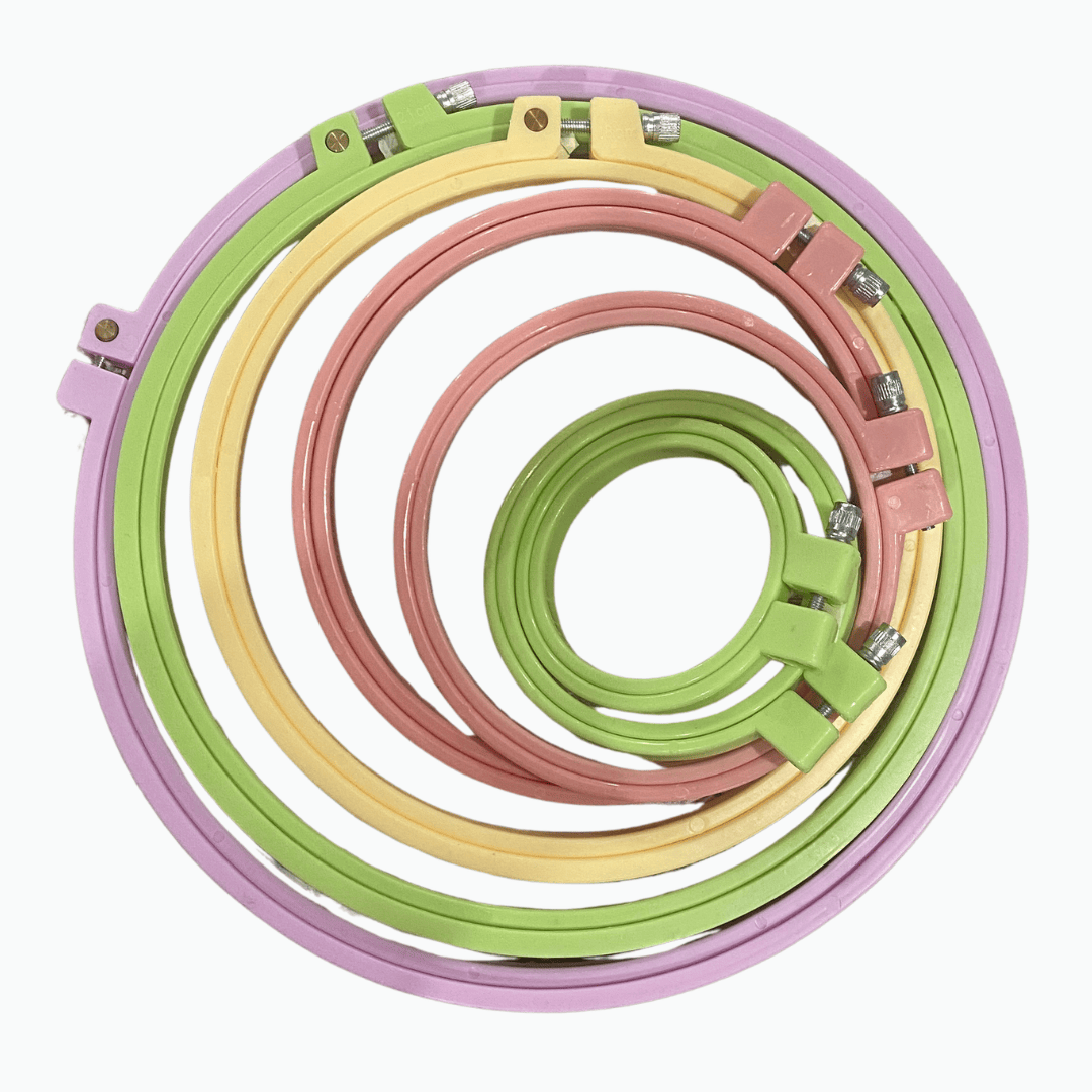 Adjustable Round Embroidery Hoops