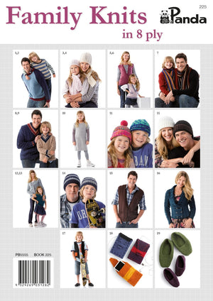 Family Knits in 8 Ply