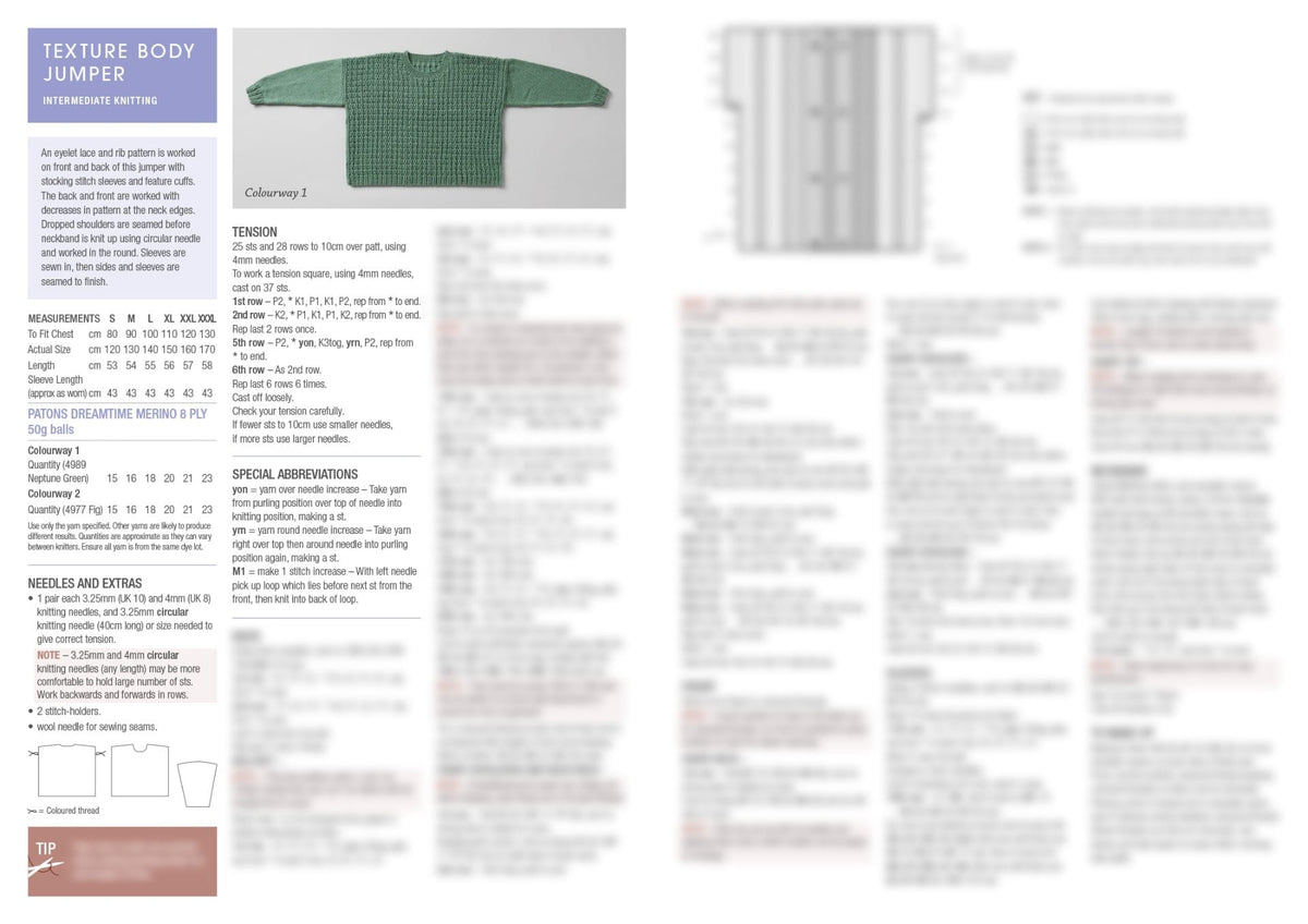 Beyond the Basics: Project 1 Knit Jumper 4001