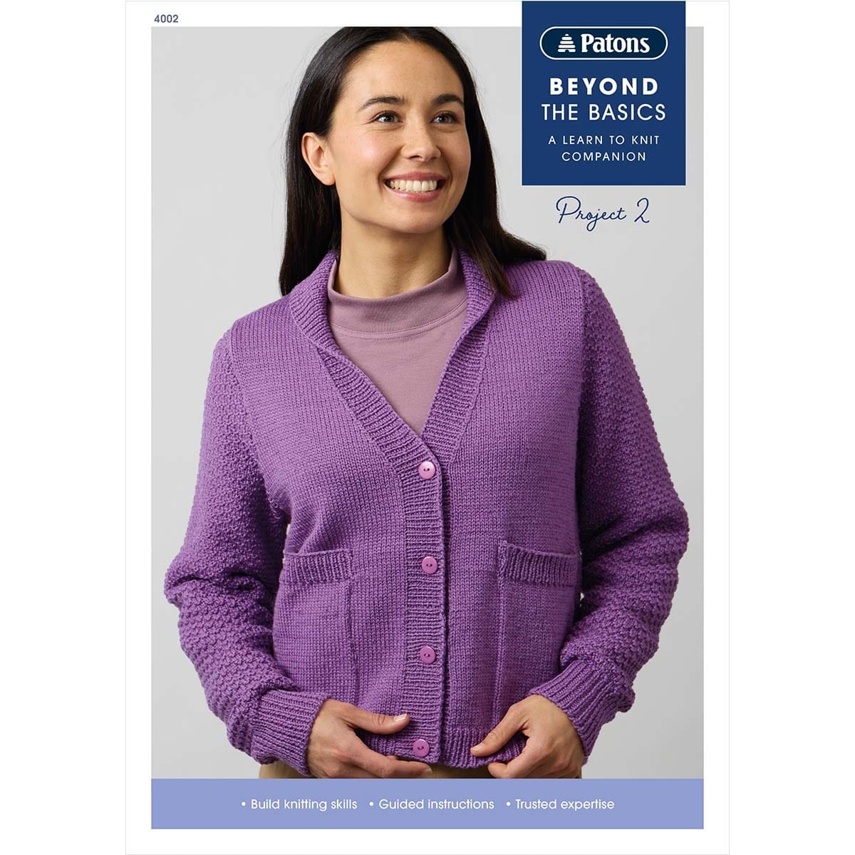 Beyond the Basics: Project 2 Knit Cardigan 4001