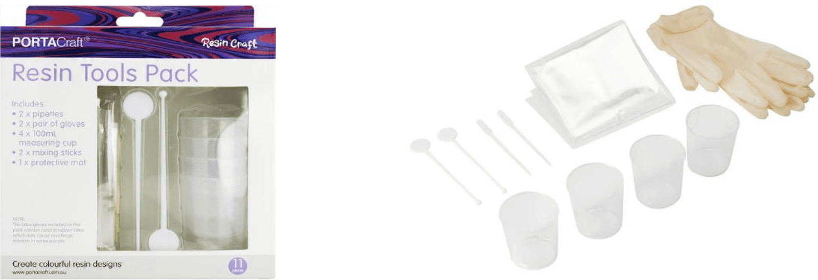 PortaCraft Resin Tool Pack 11pc set