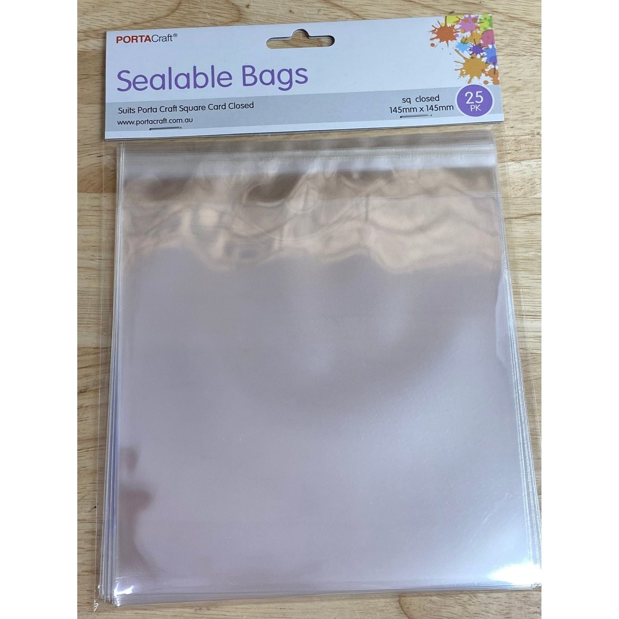 Clear Sealable Bag 25pce