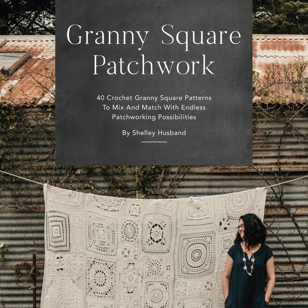 Granny Square Patchwork Paperback- UK or US Terms - CRAFT2U