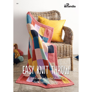 Easy Knit Throw Pattern - CRAFT2U