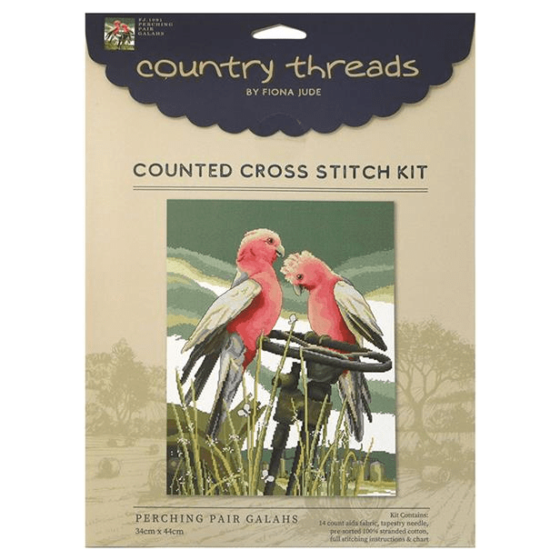 Fiona Jude Country Threads Counted Cross Stitch Kit (9 designs available)