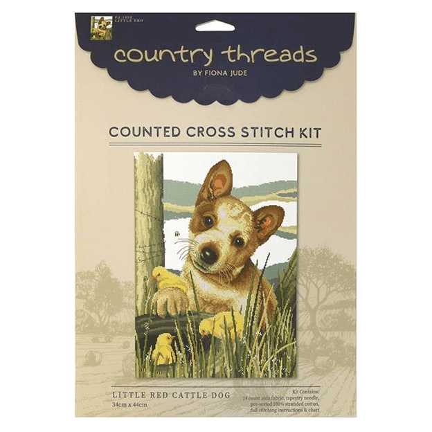 Fiona Jude Country Threads Counted Cross Stitch Kit (9 designs available)