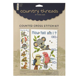 Fiona Jude Country Threads Counted Cross Stitch Kit (9 designs available) - CRAFT2U