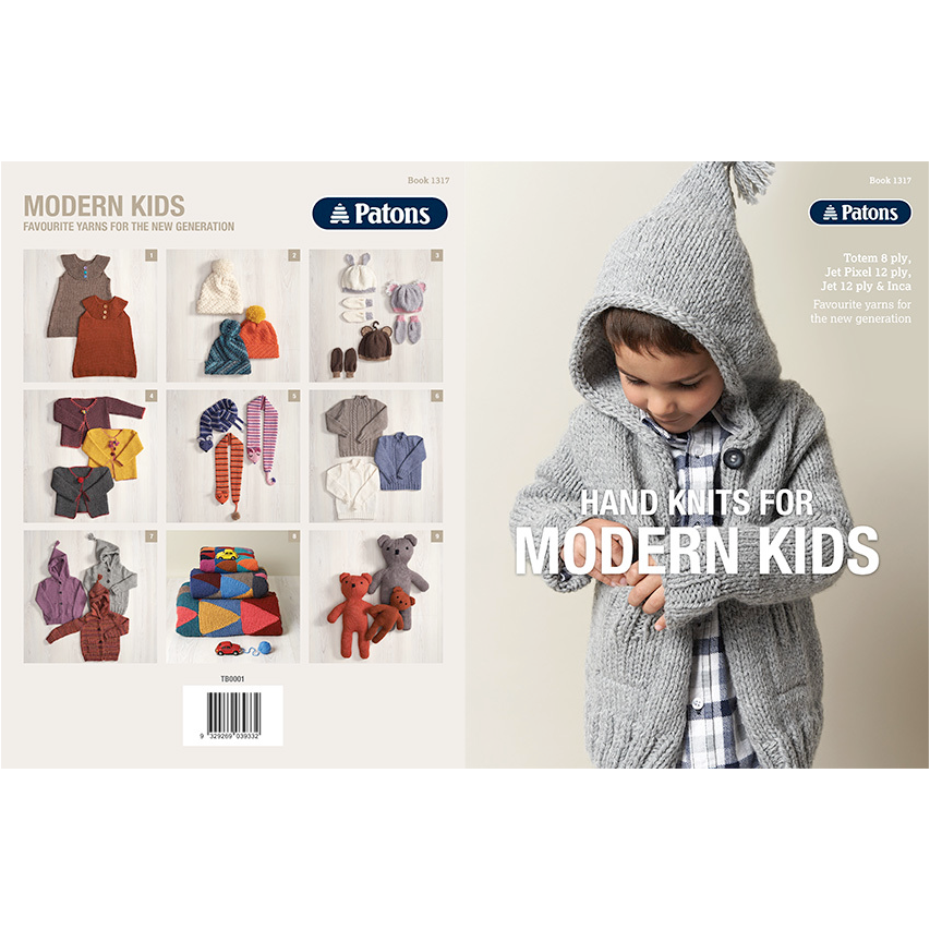 Hand Knits for Modern Kids - Patons - CRAFT2U