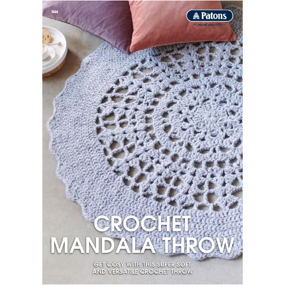 Crochet Mandala Throw - CRAFT2U