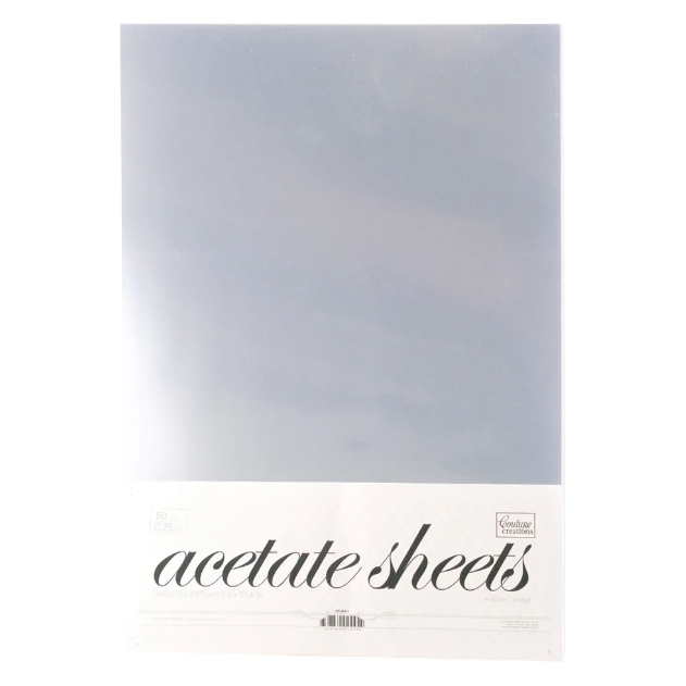Acetate Sheets - A4 size
