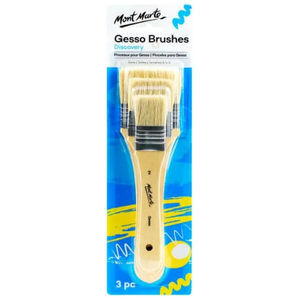 Gesso Brushes Sizes 2, 4, 6