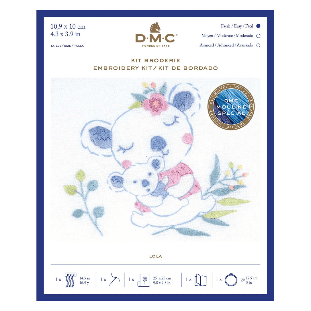 DMC Embroidery Kit 4 styles CRAFT2U