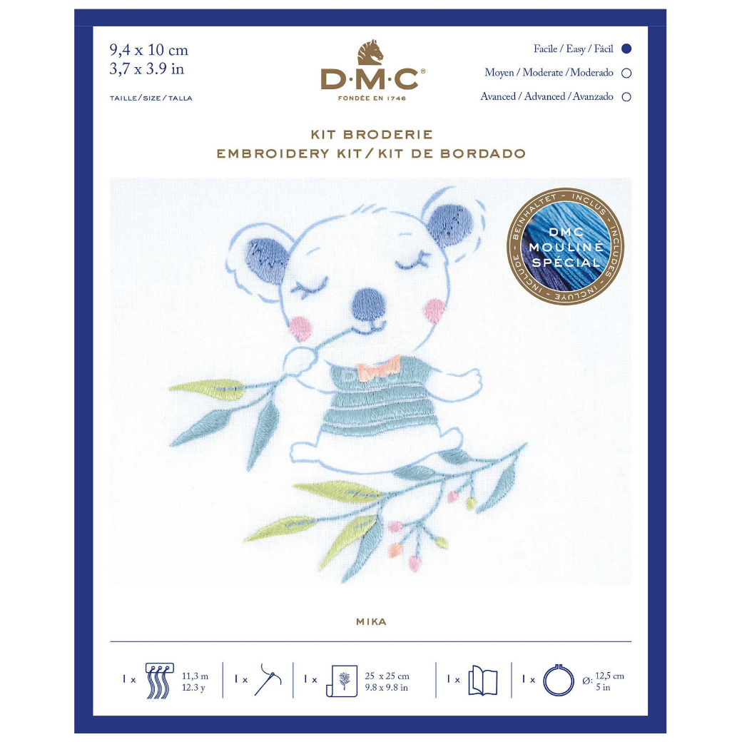 DMC Embroidery Kit 4 styles CRAFT2U