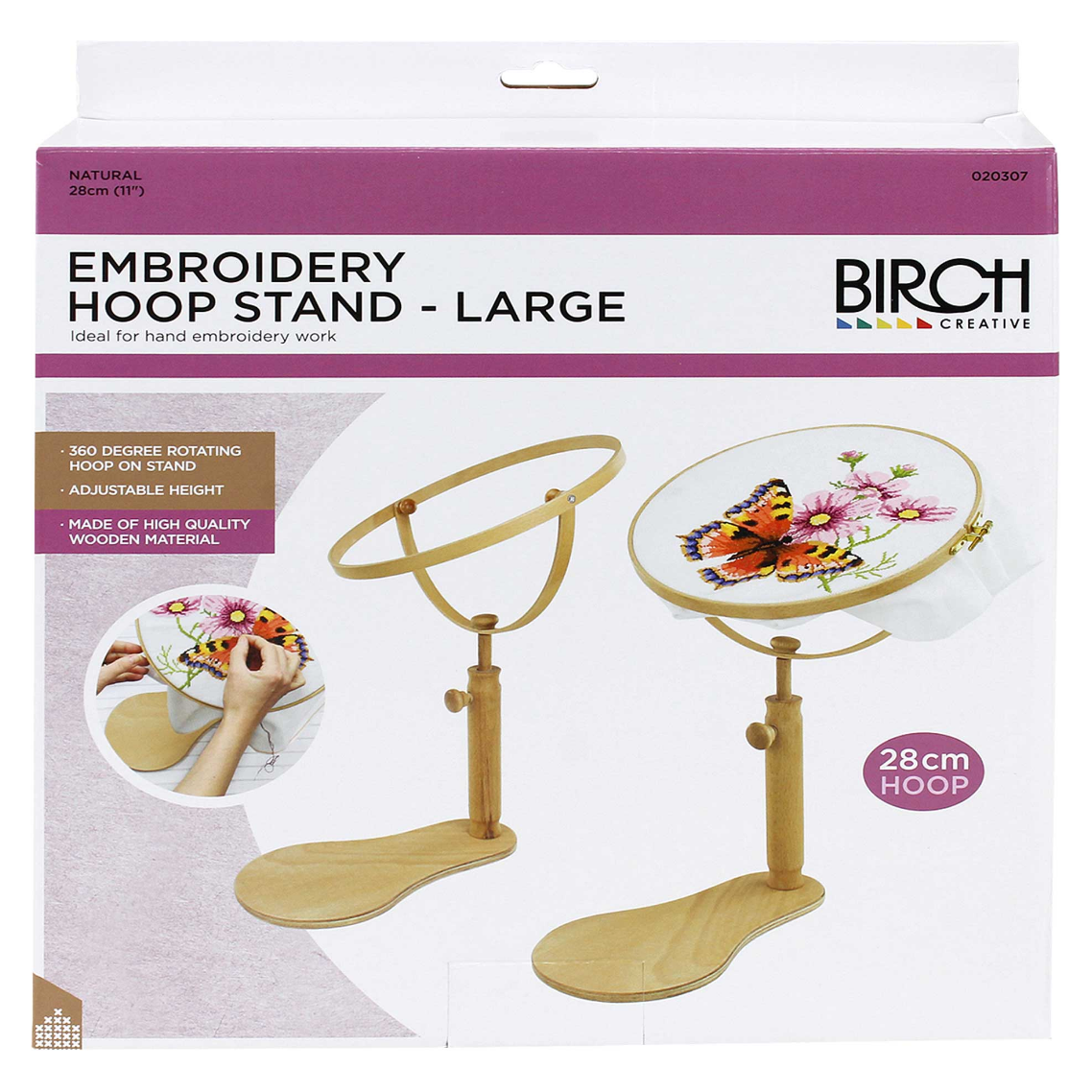 Embroidery Hoop Stand - Large - CRAFT2U