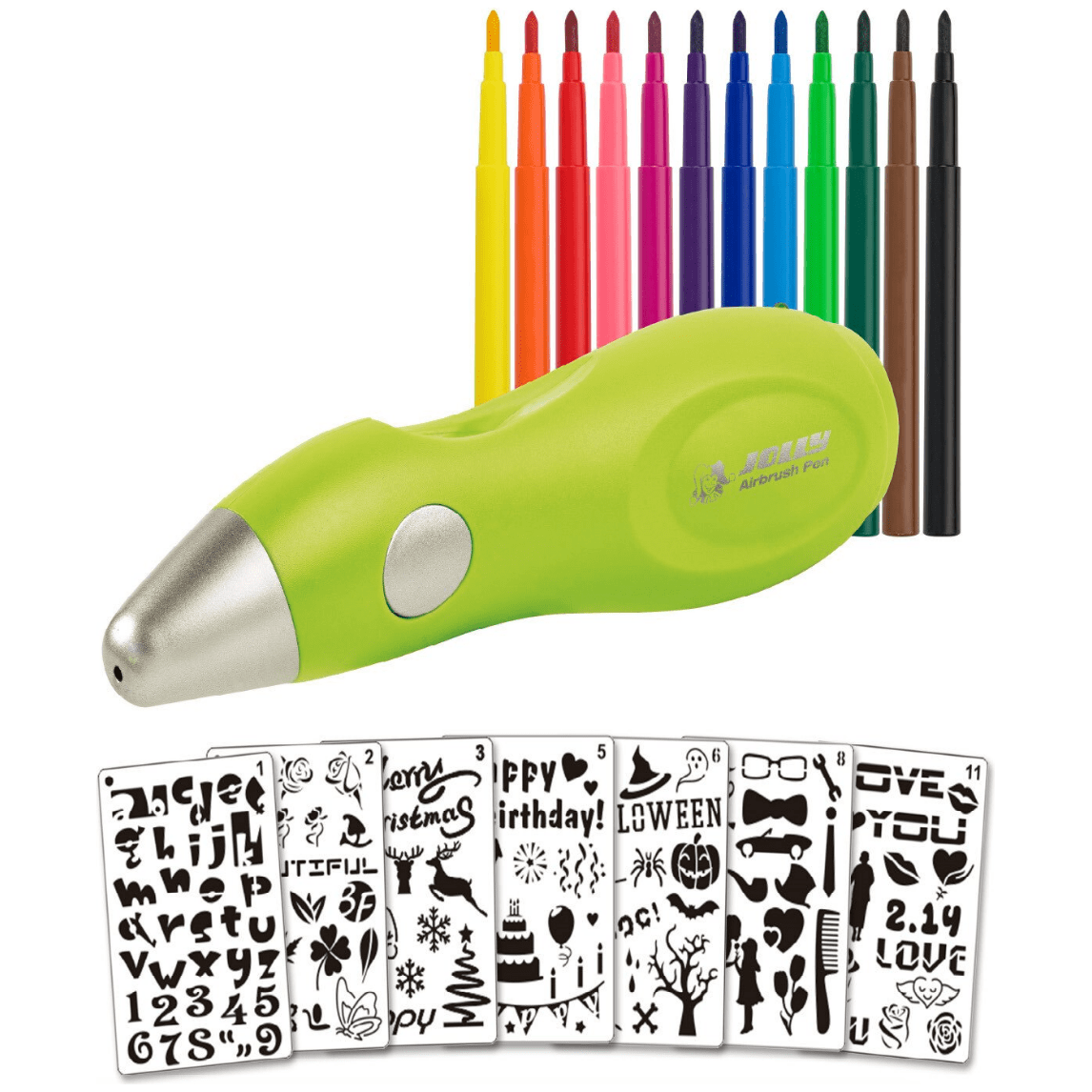 USB Rechargeable Airbrush Marker Fun Set