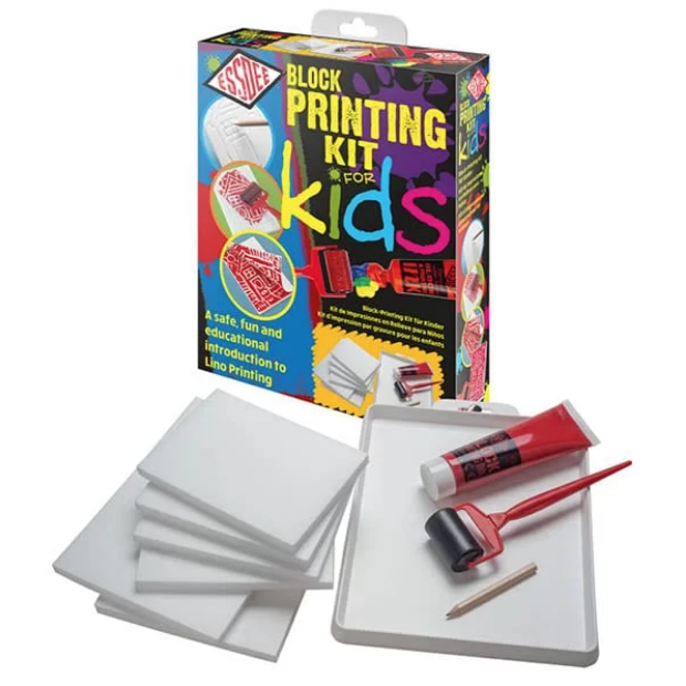 Essdee Block Printing Kit - Kids - CRAFT2U