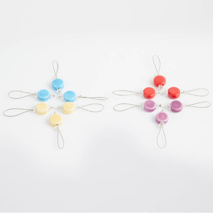 KnitPro Playful Beads Stitch Markers 12pc -  (5 designs) - CRAFT2U