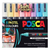 POSCA PC-5M 8pc Soft Colours - CRAFT2U