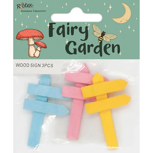 Wooden Fairy Garden Pieces - Various Designs & Sizes - CRAFT2U