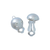 Earring Clip on Small Silver 2pc - CRAFT2U