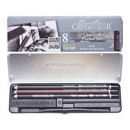 Cretacolor Charcoal Pencil Set