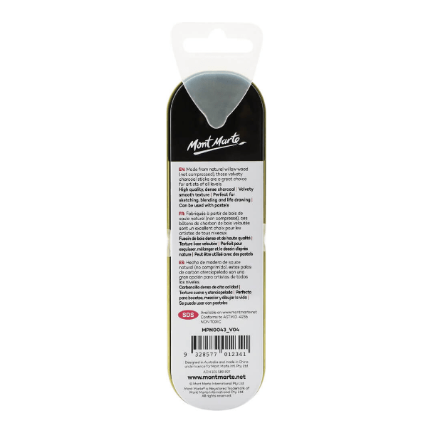 Willow Charcoal in Tin 10pce