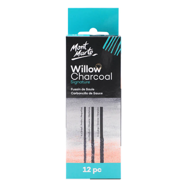 Willow Charcoal 12pce - CRAFT2U