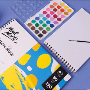 Watercolour Book 190gsm 30 Sheet (Available in A4 and A5) - CRAFT2U