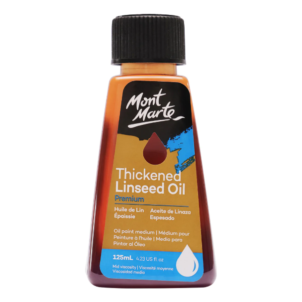 Thickened Linseed Oil 125ml - CRAFT2U