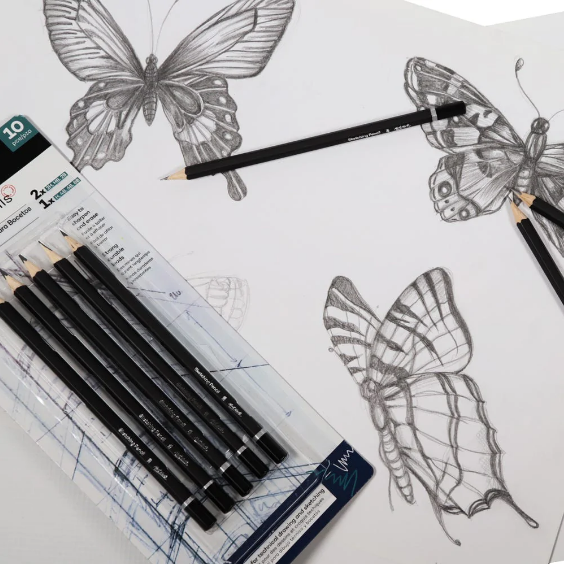 Sketching Pencils 10pce - CRAFT2U