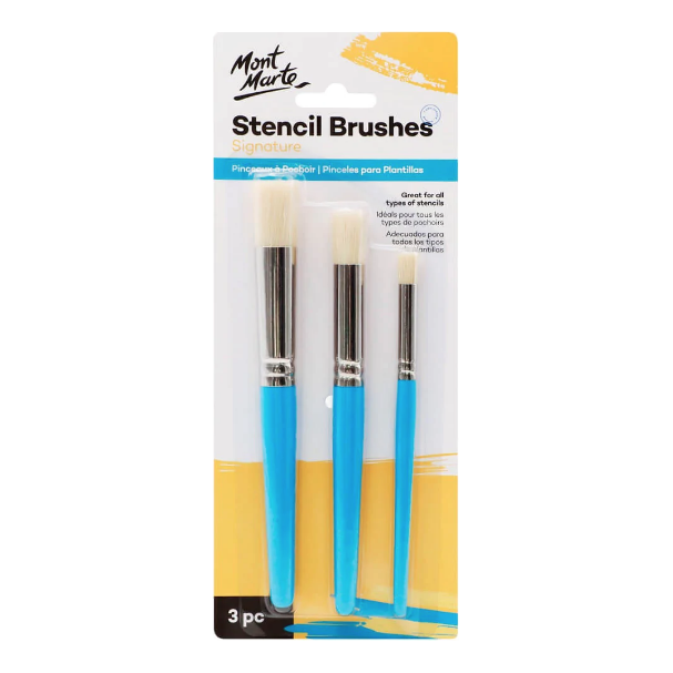 Stencil Brush Set 12, 8, 4 - CRAFT2U