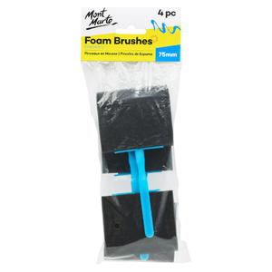 Foam Hobby Brush Poly Bag (4 Sizes Available) - CRAFT2U